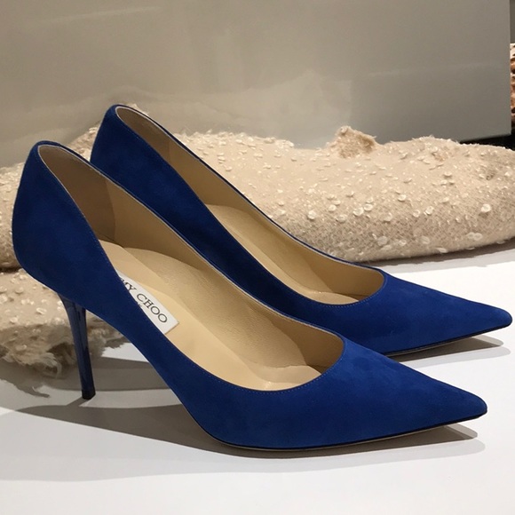 Jimmy Choo ANOUK Indigo Blue pumps - Picture 5 of 6